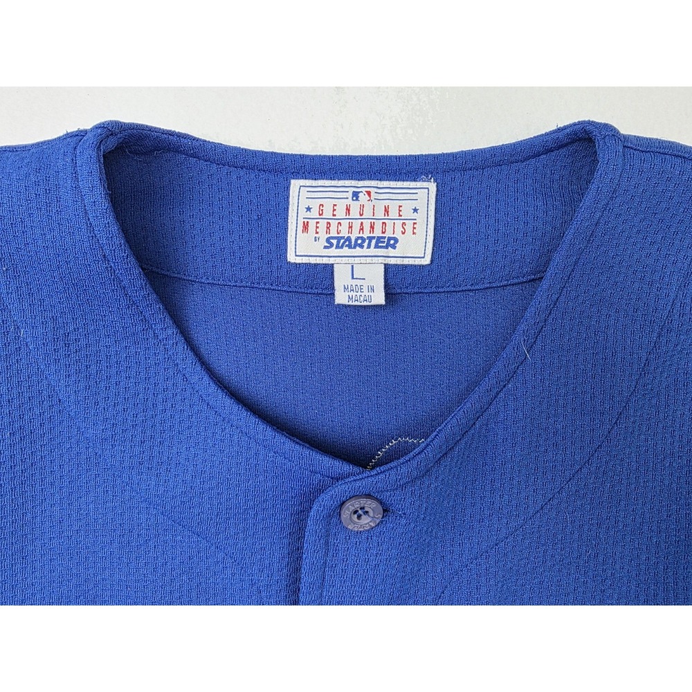 Vintage Chicago Cubs MLB Starter Baseball Jersey #6 "Massie" Stitched Size L VTG - Picture 3 of 8